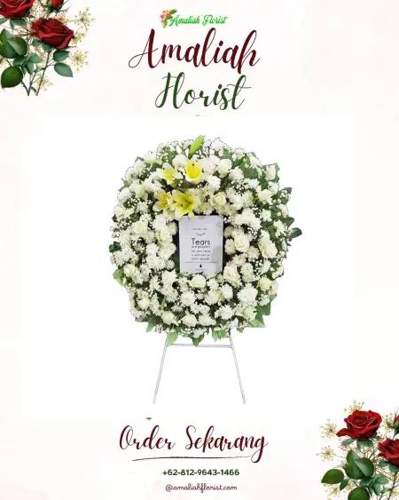 Krans Bunga Duka Ogan Komering Uluselatan